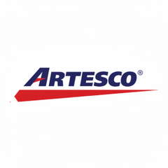 Útiles Artesco: pistola de silicona 40W, folder A4, tijera simétrica, goma en barra y corrector — OcShop Perú