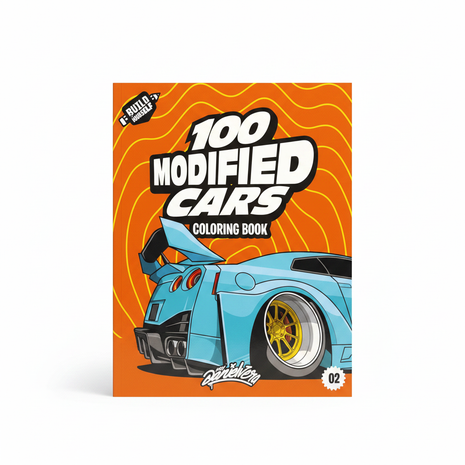 100 Modified Cars – Fondo Blanco