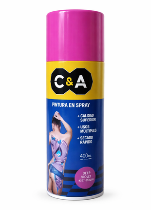 VIOLETA PROFUNDO - PINTURA EN SPRAY C&A