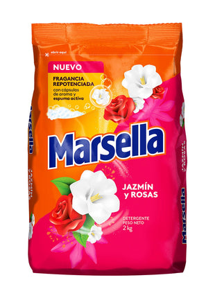 DETERGENTE MARSELLA FRAGANCIA JAZMIN Y ROSAS
