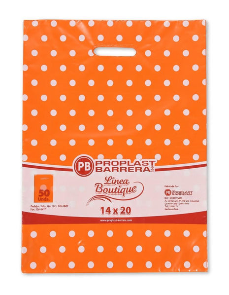 BOLSAS PLASTICAS 50und 14x20 (GRANDE)