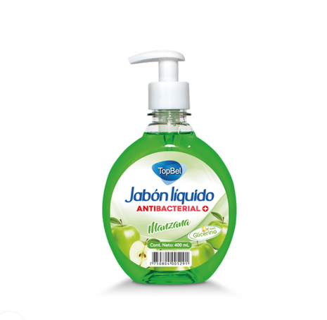 JABON ANTIBACTERIAL MANZANA 400ml