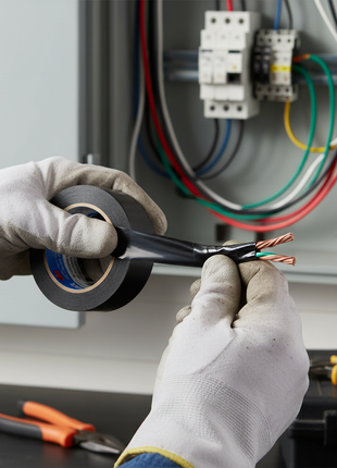 3M Temflex 155 Cinta Eléctrica en uso