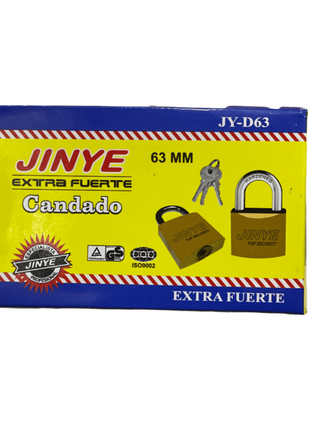 CANDADO EXTRA FUERTE 63 MM