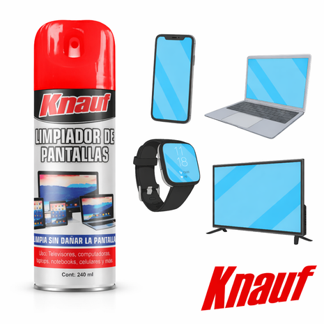 LIMPIADOR DE PANTALLAS KNAUFF
