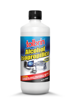 ALCOHOL ISOPROPILICO 1/8GAL TOLBRIN