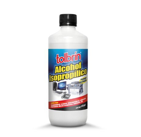 ALCOHOL ISOPROPILICO 1/8GAL TOLBRIN