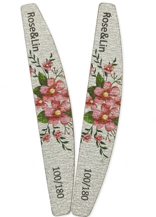 PACK DE 2 LIMAS PARA UÑAS ROSE&LIN