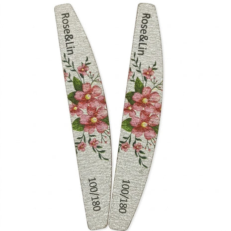 PACK DE 2 LIMAS PARA UÑAS ROSE&LIN