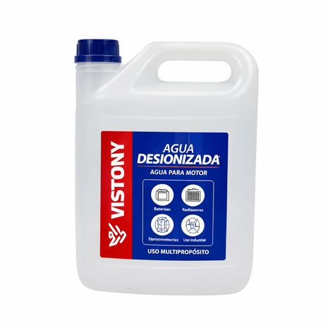 AGUA DESIONIZADA PARA BATERIA Y MOTOR