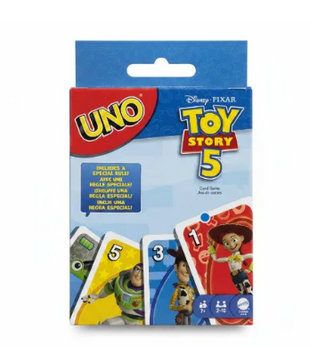 JUEGO DE CARTAS UNO TOY STORY 5 MATTEL