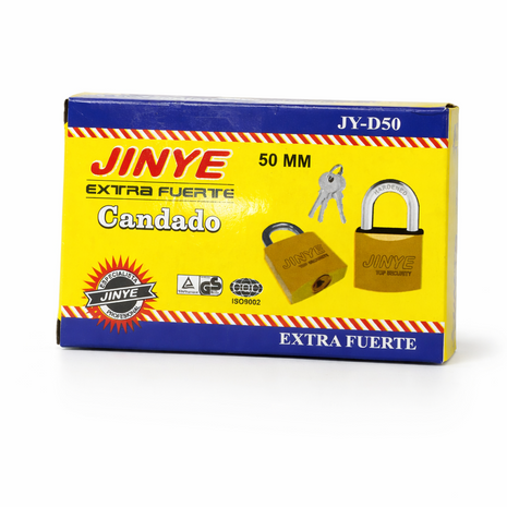 CANDADO EXTRA FUERTE 50MM JINYE