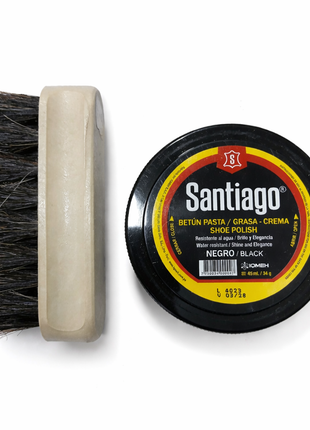 PACK LUSTRADO DE ZAPATO - BETUN Y ESCOBILLA