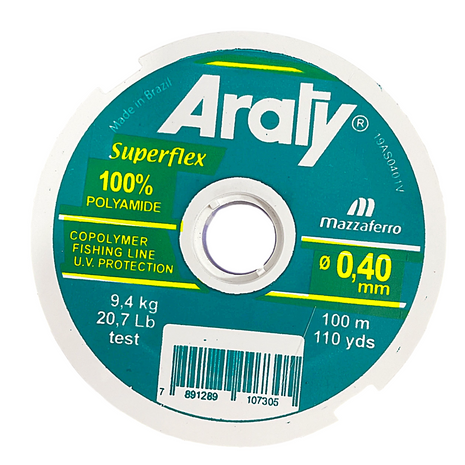 NYLON DE PESCAR 0,40MM ARATY