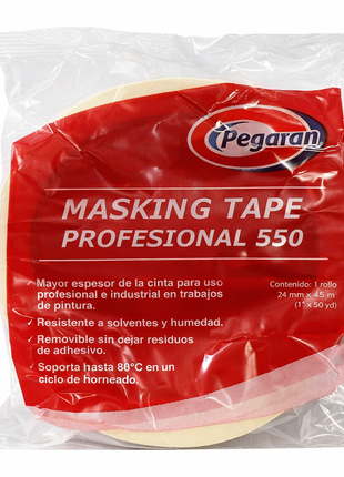 CINTA MASKING TAPE 1" PROFESIONAL 550