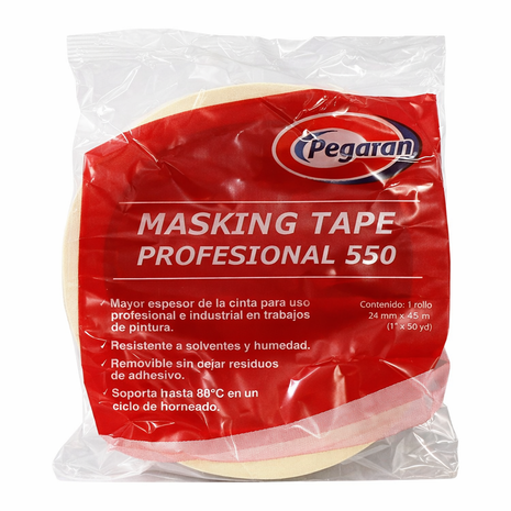 CINTA MASKING TAPE 1" PROFESIONAL 550