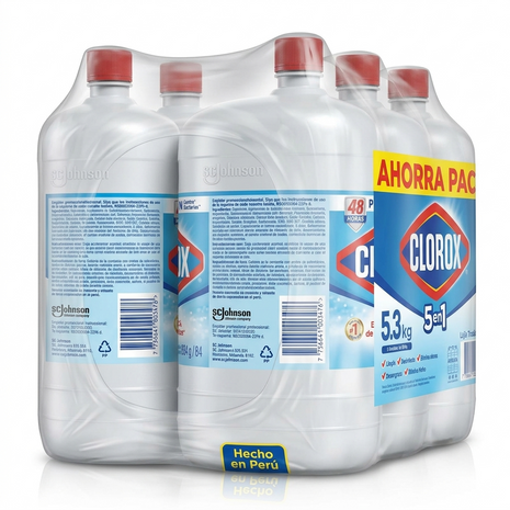 PACK DE 6 LEJIA CLOROX TRADICIONAL