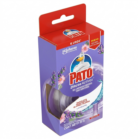 REPUESTO DE GEL PARA BAÑO PATO DISCOS 38g