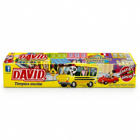 TEMPERA ESCOLAR DAVID