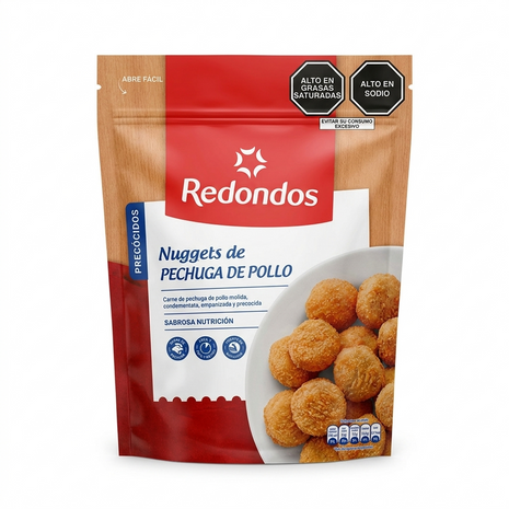 NUGGETS DE PECHUGA DE POLLO REDONDOS