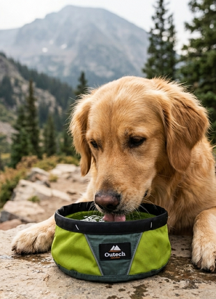 BEBEDERO PORTATIL BOWL DE AGUA PARA MASCOTAS OUTECH