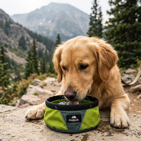BEBEDERO PORTATIL BOWL DE AGUA PARA MASCOTAS OUTECH