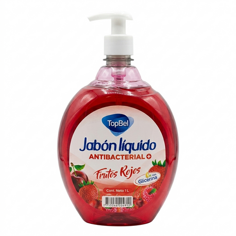 JABON ANTIBACTERIAL FRUTOS ROJOS DE 1L