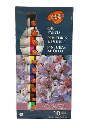 PINTURAS AL OLEO 10 COLORES
