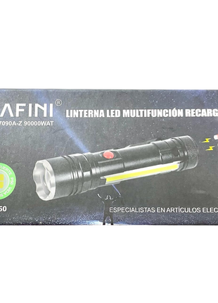 LINTERNA LED MULTIFUNCION RECARGABLE
