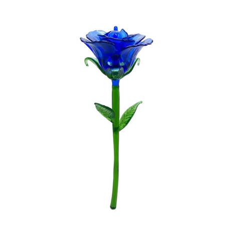ROSA AZUL - ARTE EN VIDRIO DIA DE LA MADRE