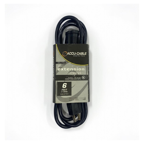 EXTENSION ELECTRICA DE CORRIENTE DE 1.82m CALIBRE 16
