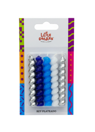 VELAS PEQUEÑAS AZULES