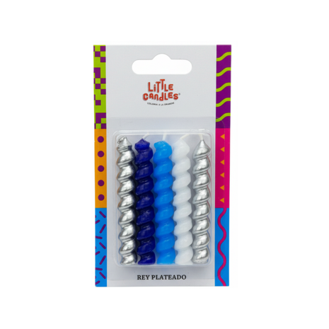 VELAS PEQUEÑAS AZULES