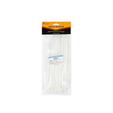 CINTILLO DE NYLON BLANCO 20cm