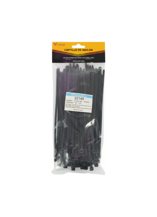 CINTILLO DE NAYLON NEGRO 20cm