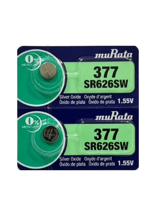 2 PILAS 377 SR626SW TIPO BOTON