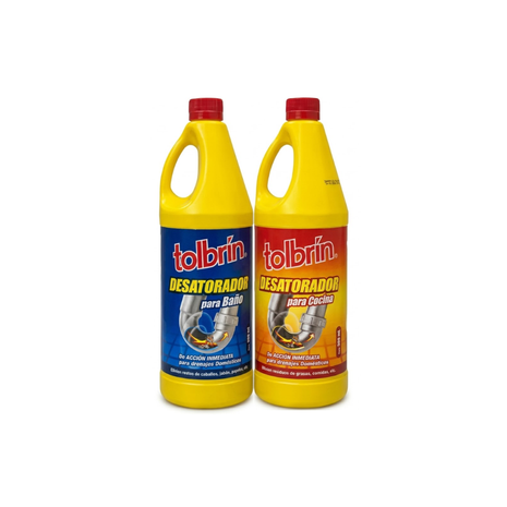 PACK DE DESATORADORES LIQUIDOS - BAÑO Y COCINA