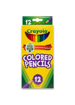 PACK DE LAPICES DE COLORES 12 UNIDADES