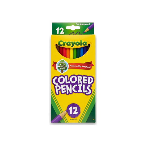 PACK DE LAPICES DE COLORES 12 UNIDADES