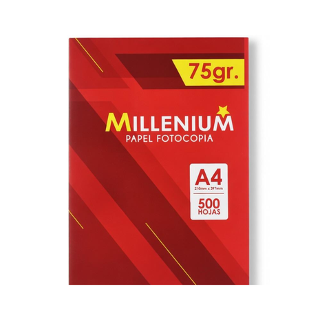 500 HOJAS A4 MILENIUM
