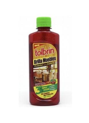 BRILLA MUEBLES Y PROTECTOR DE MADERA TRIPLE ACCION 220ml