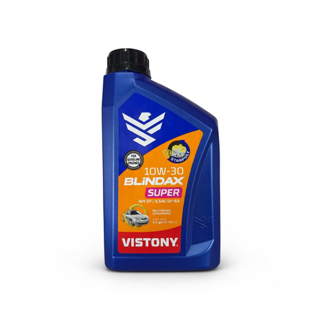 PACK DE 2 ACEITES 10W/30 PARA AUTO Y CAMIONETA MINERAL BLINDAX