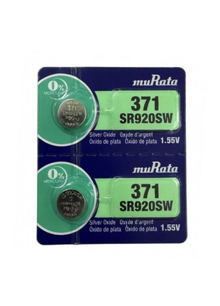 2 PILAS 371 SR920SW TIPO BOTON