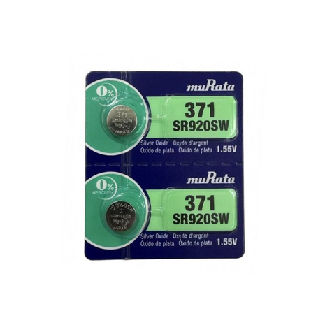 2 PILAS 371 SR920SW TIPO BOTON