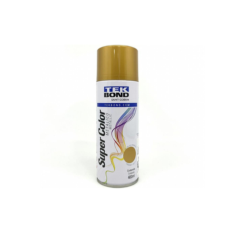 PINTURA EN SPRAY ORO METALICO TEKBOND 400ML