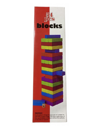 JENGA DE 54 PIEZAS FAMILIAR
