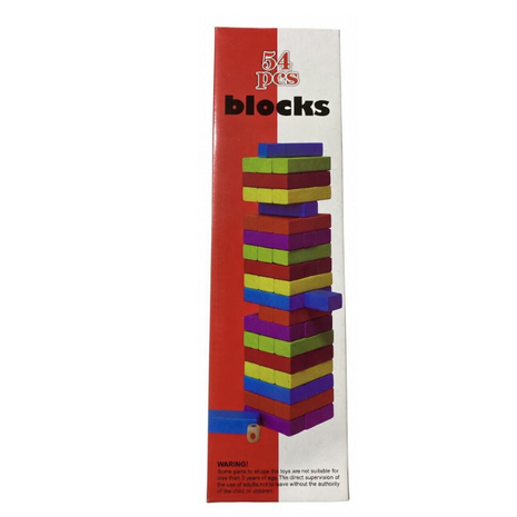 JENGA DE 54 PIEZAS FAMILIAR