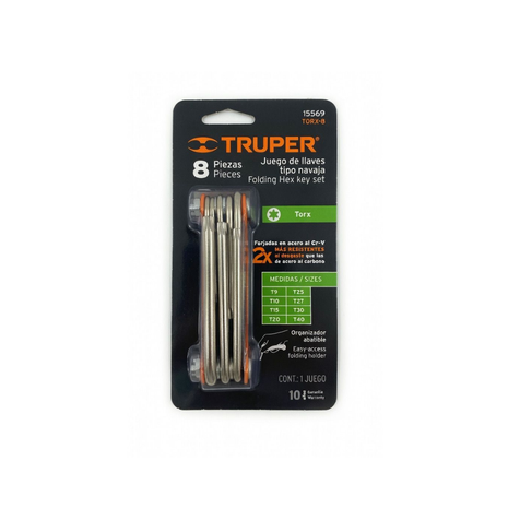 Llaves torx para bicibleta y skate