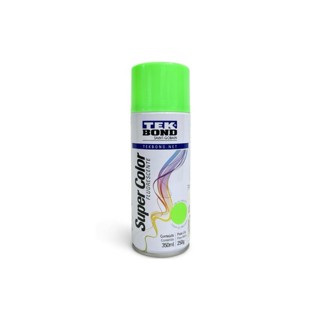 PINTURA EN SPRAY FLUORESCENTE VERDE TEKBOND 400ML