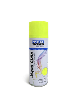 PINTURA EN SPRAY FLUORESCENTE AMARILLO TEKBOND 400ML